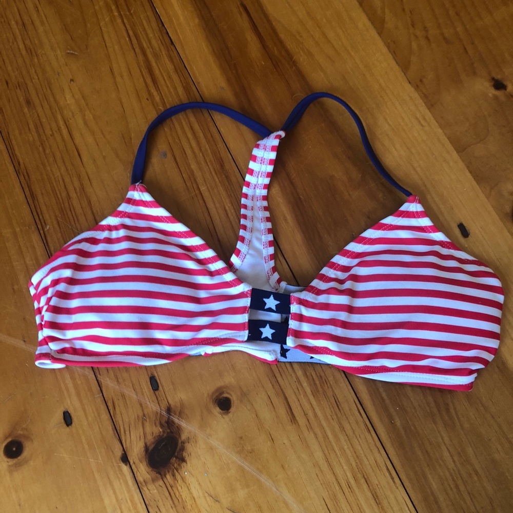 Patriotic bikini top